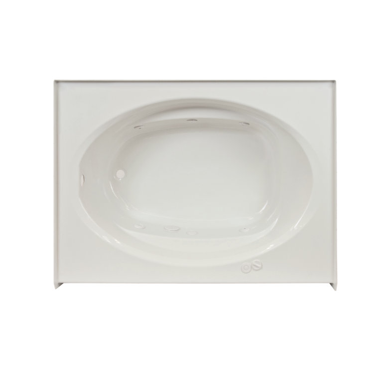 JACUZZI® Signature® 60" x 42" Alcove Soaking Bathtub & Reviews Wayfair